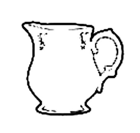 Pink Aves Mini Creamer
