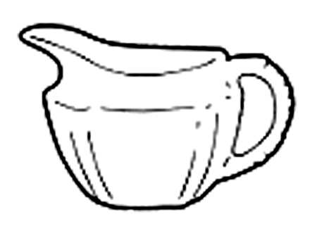 Carlton Gold Mini Creamer