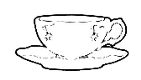 Derby Days (Royal Shape) Footed Cup & Saucer Set