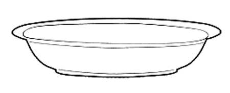 Chardonnay 9" Oval Vegetable Bowl