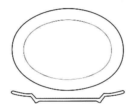 Old Imari 11" Oval Serving Platter