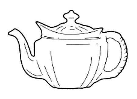 Milldale (Platinum) Teapot & Lid