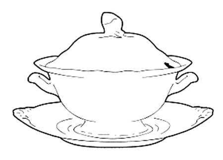 Cloisonne Underplate for Tureen