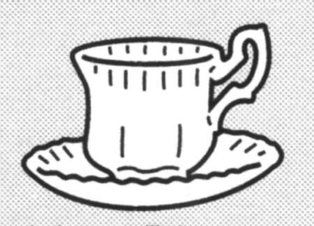 Lydia Footed Demitasse Cup & Saucer Set