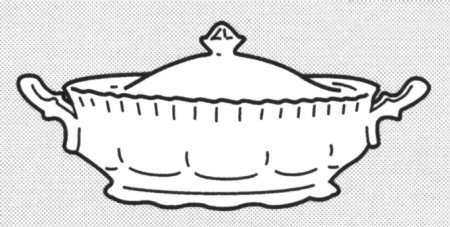 Nova Scotia Tartan Round Covered Vegetable
