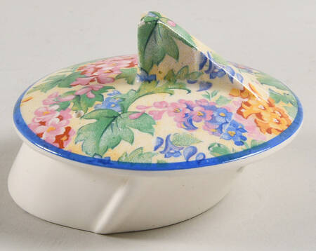 Somerset (Blue Trim) Lid for Norman Coffee Pot