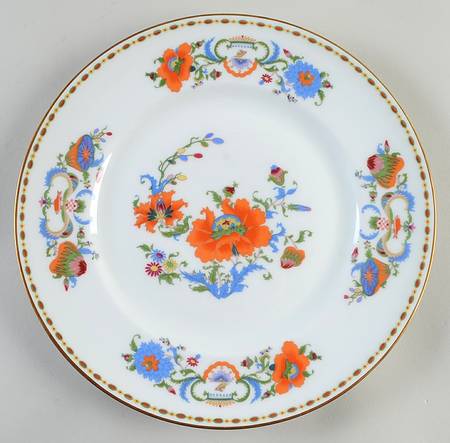 Vieux Chine (Empire, White) Dinner Plate