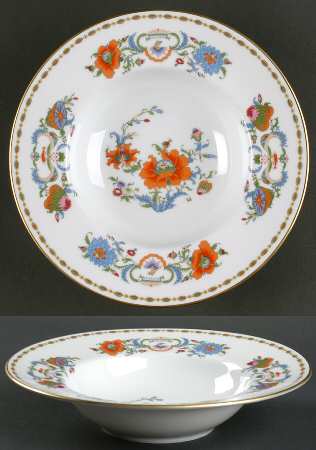 Vieux Chine (Empire, White) Rim Soup Bowl