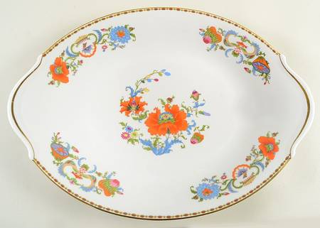 Vieux Chine (Empire, White) 16" Oval Serving Platter