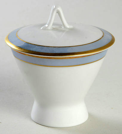 Gala Blue (Classic Rose Collection) Mini Sugar Bowl & Lid