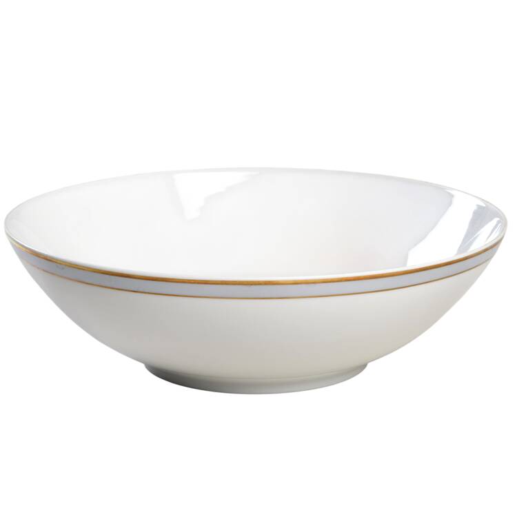 Gala Blue (Classic Rose Collection) 8" Round Vegetable Bowl