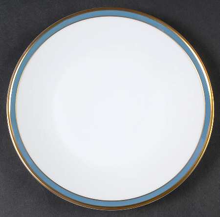 Gala Blue (Classic Rose Collection) Salad Plate