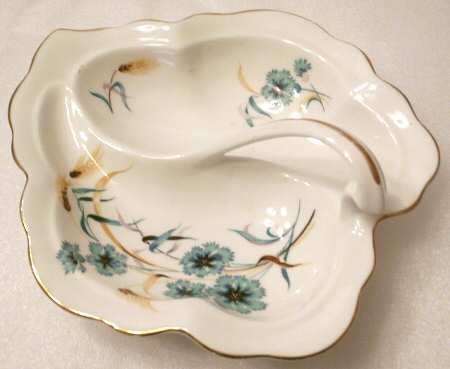 Cornflower Leaf Shaped Dish