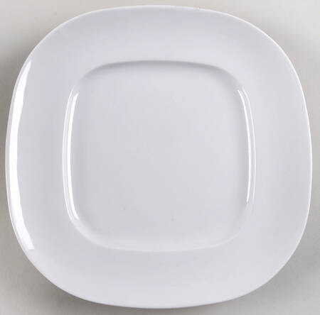 Epoque White Square Dinner Plate