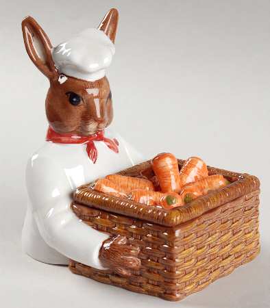 Bunnykins Country Manor Candy Box & Lid