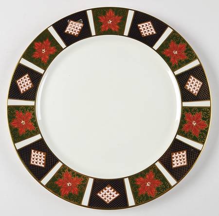 Old Imari Holiday Service Plate (Charger)