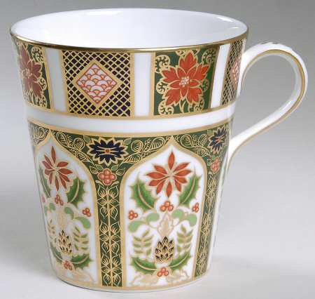 Old Imari Holiday Beaker (English Mug)