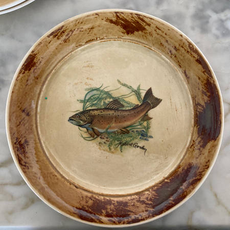 Trout Dinner Plate