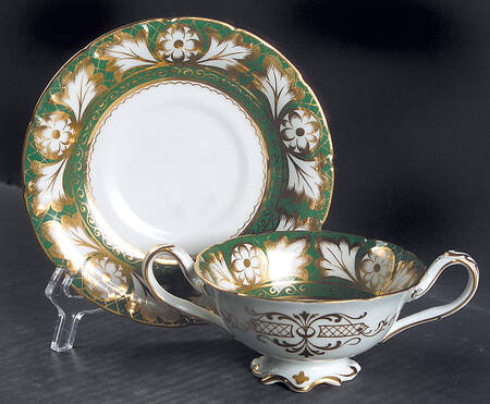 K9611 Footed Bouillon Cup & Saucer