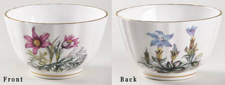 Alpine Flowers Mini Open Sugar Bowl