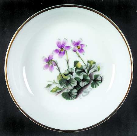 Alpine Flowers 3" Ashtray