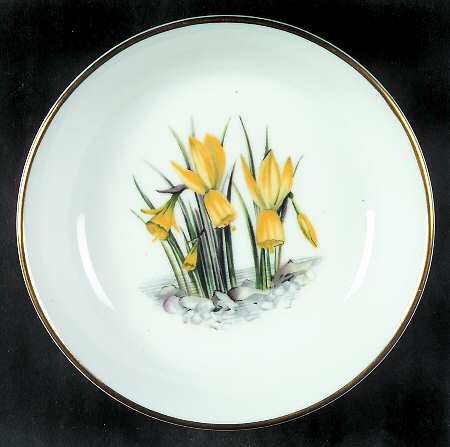 Alpine Flowers 3" Ashtray