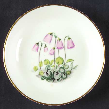 Alpine Flowers 3" Ashtray by Royal Worcester