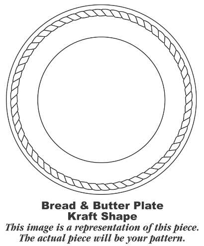 Historical America Red (Smooth) Bread & Butter Plate