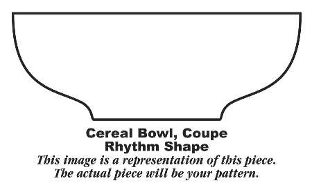 Rhythm Yellow Coupe Cereal Bowl