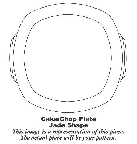J213 10" Chop Plate (Round Platter)