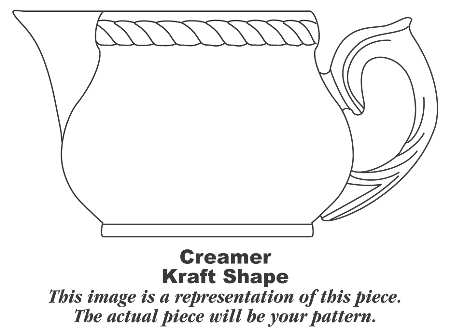 Historical America Red (Smooth) Creamer
