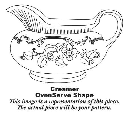 Oven Serve Pumpkin Orange Creamer