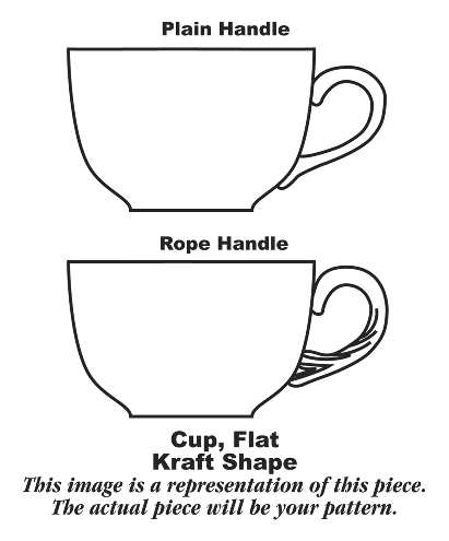 Historical America Red (Smooth) Flat Cup