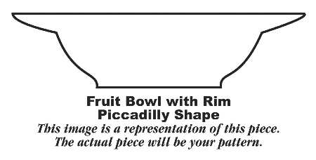 HLC2067 Rim Fruit/Dessert (Sauce) Bowl