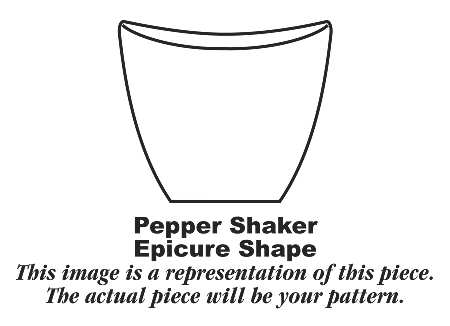 Epicure Dawn Pink Pepper Shaker