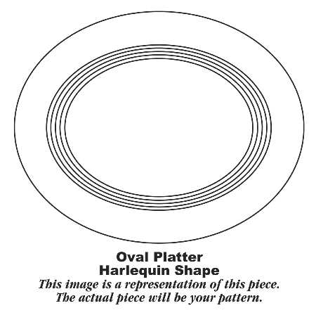 B1141 11" Oval Serving Platter