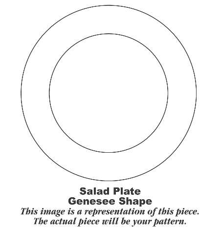 G312 Salad Plate