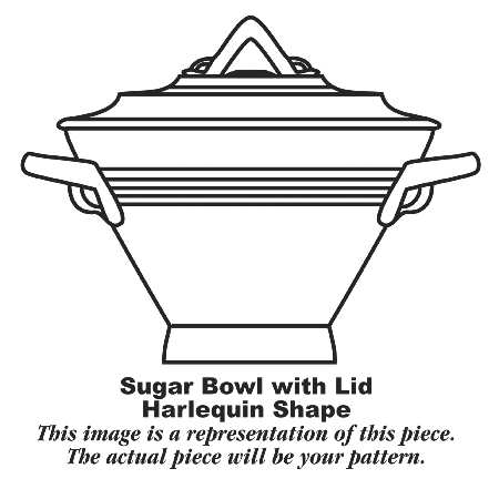B1141 Sugar Bowl & Lid