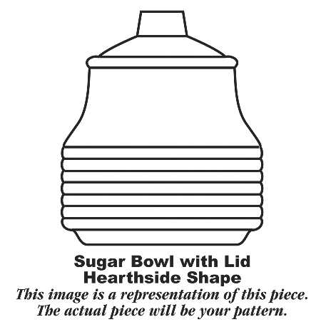 HLC863 Sugar Bowl & Lid