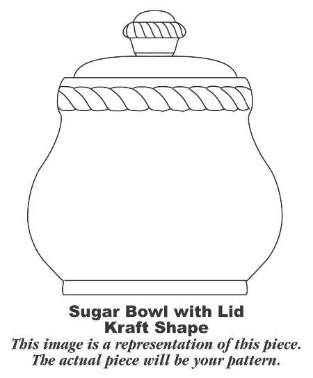 Historical America Red (Smooth) Sugar Bowl & Lid