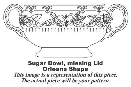 W232 Sugar Bowl No Lid