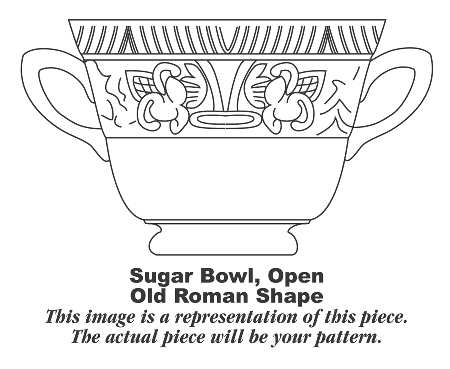 HLC2038 Open Sugar Bowl