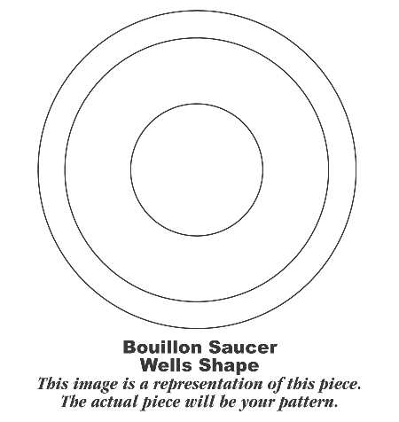 W9823 Saucer for Bouillon Cup