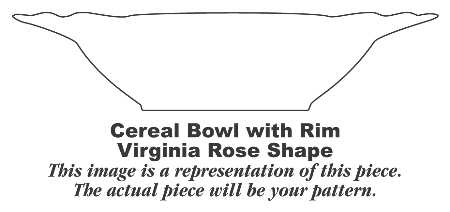 VR135 Rim Cereal Bowl
