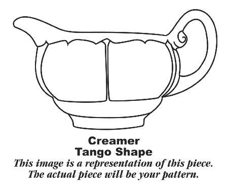 Tango Fiesta Red Creamer