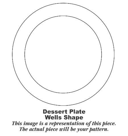 MW67 Dessert/Pie Plate