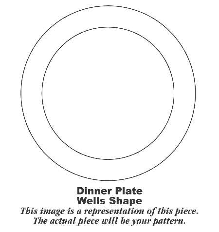 Wells Art Glaze Yellow Dinner Plate