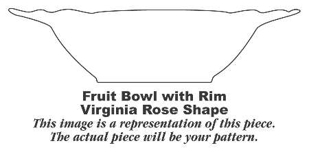 VR135 Rim Fruit/Dessert (Sauce) Bowl