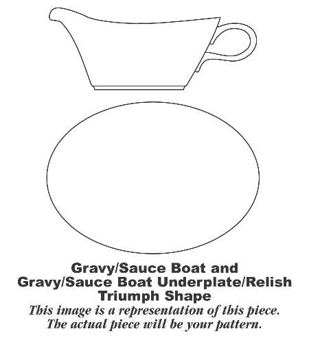 Woodland Gravy Boat & Underplate