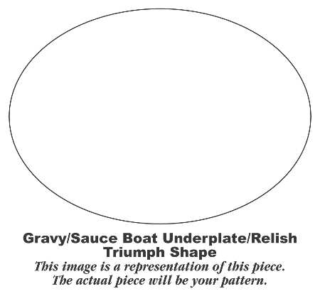 Woodland Underplate for Gravy Boat
